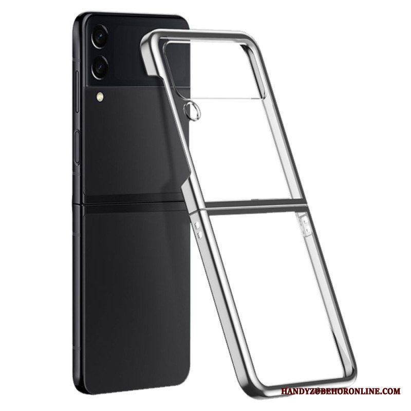 Kuori Samsung Galaxy Z Flip 4 Kotelot Flip Saumattomat Värilliset Ääriviivat