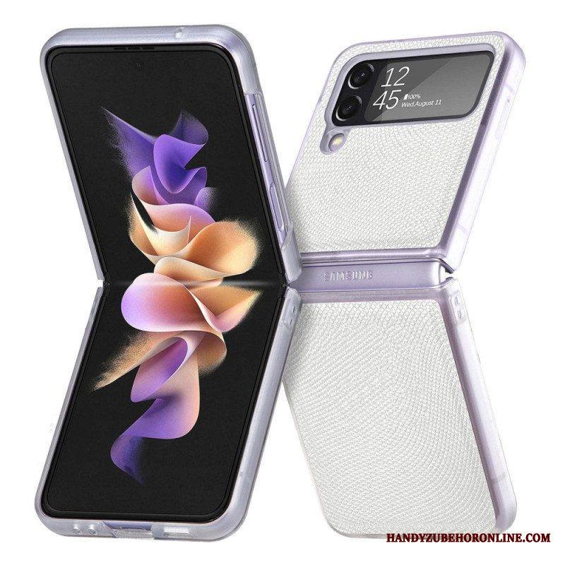 Kuori Samsung Galaxy Z Flip 4 Kotelot Flip Snake Style Kirkkaalla Silikonilla