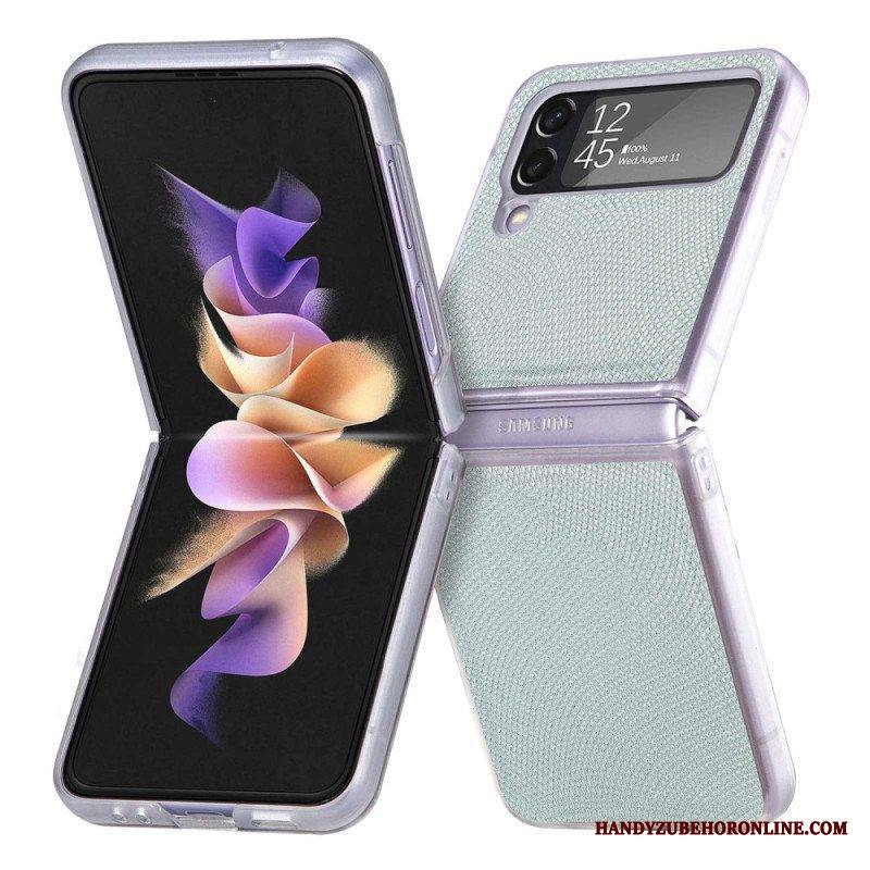 Kuori Samsung Galaxy Z Flip 4 Kotelot Flip Snake Style Kirkkaalla Silikonilla