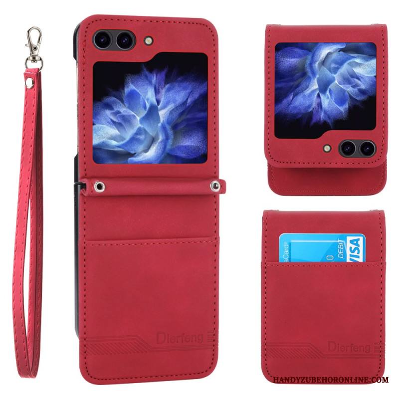 Kuori Samsung Galaxy Z Flip 7 Fe Dierfeng-korttikotelo