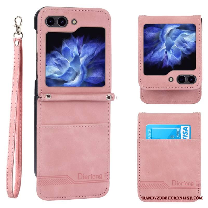 Kuori Samsung Galaxy Z Flip 7 Fe Dierfeng-korttikotelo