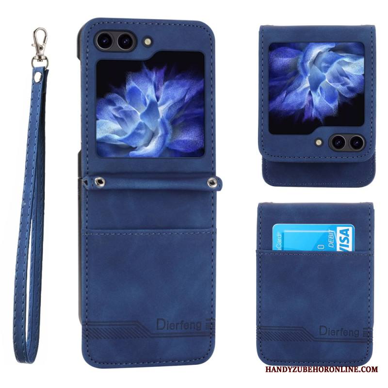 Kuori Samsung Galaxy Z Flip 7 Fe Dierfeng-korttikotelo