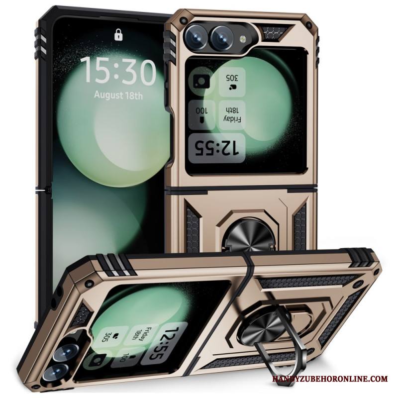 Kuori Samsung Galaxy Z Flip 7 Fe Erittäin Kestävä Sormuskotelo Suojakuori