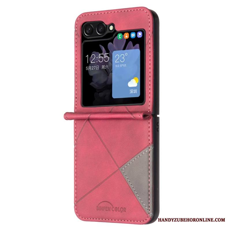Kuori Samsung Galaxy Z Flip 7 Fe Geometrinen