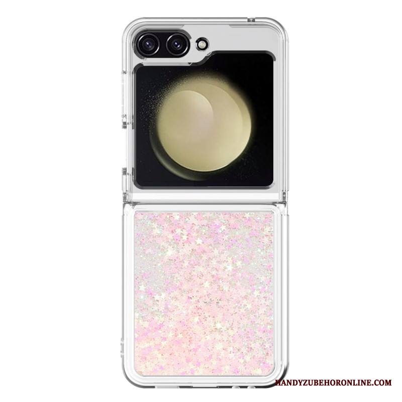 Kuori Samsung Galaxy Z Flip 7 Fe Glitter Suojakuori