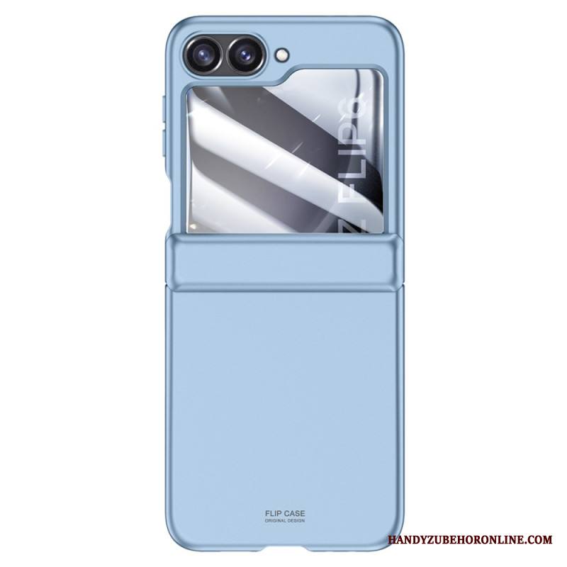 Kuori Samsung Galaxy Z Flip 7 Fe Karkaistusta Lasista Valmistettu Saranasuoja Ja Näytönsuoja