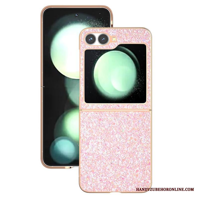 Kuori Samsung Galaxy Z Flip 7 Fe Kimallekuvioinen Suojakuori