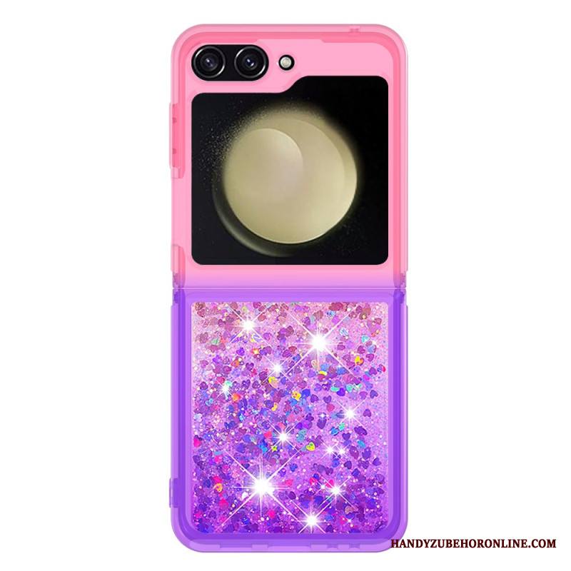 Kuori Samsung Galaxy Z Flip 7 Fe Liukuvärjätty Kimalle Suojakuori