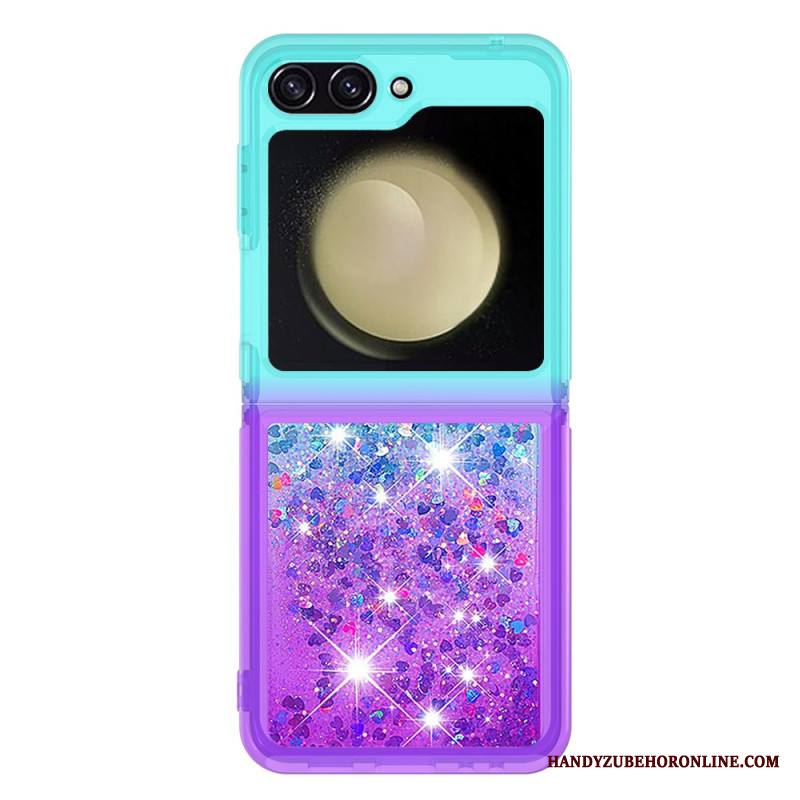 Kuori Samsung Galaxy Z Flip 7 Fe Liukuvärjätty Kimalle Suojakuori