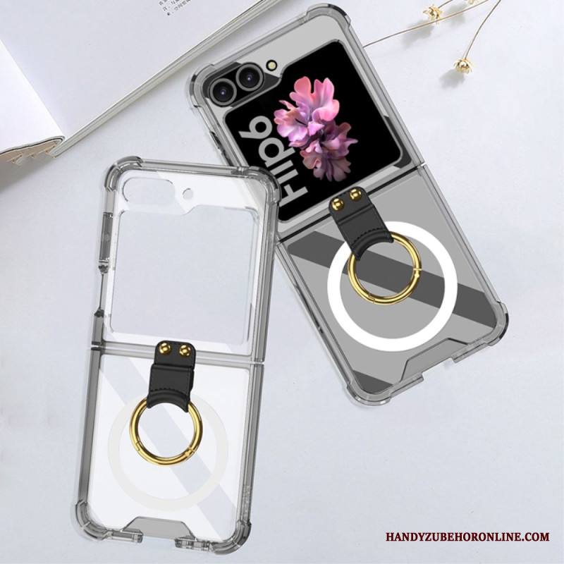 Kuori Samsung Galaxy Z Flip 7 Fe Rengaspidikkeellä Ja Magneettikiinnityksellä Gkk