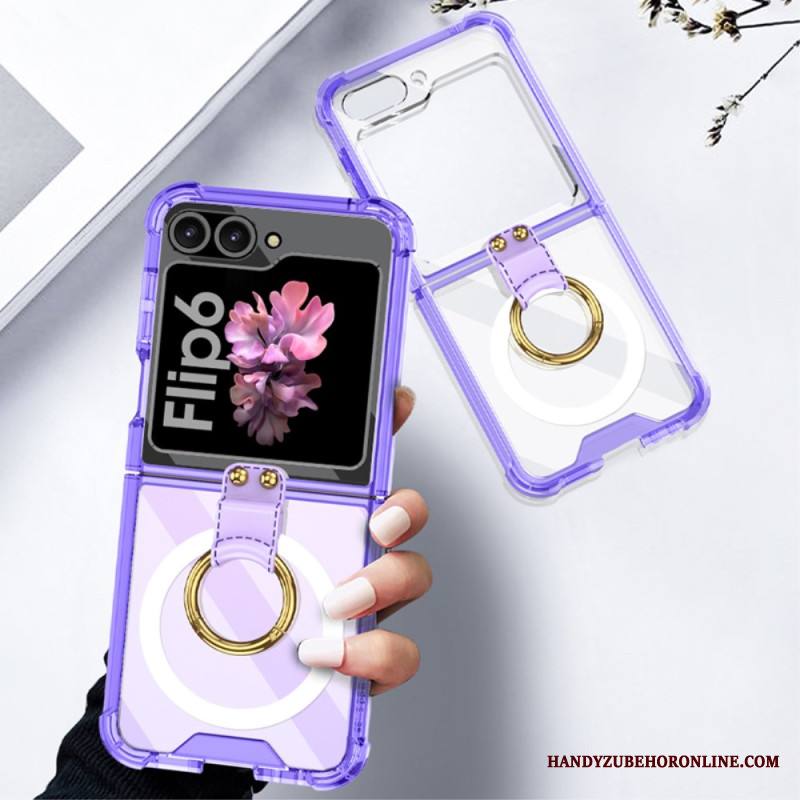 Kuori Samsung Galaxy Z Flip 7 Fe Rengaspidikkeellä Ja Magneettikiinnityksellä Gkk