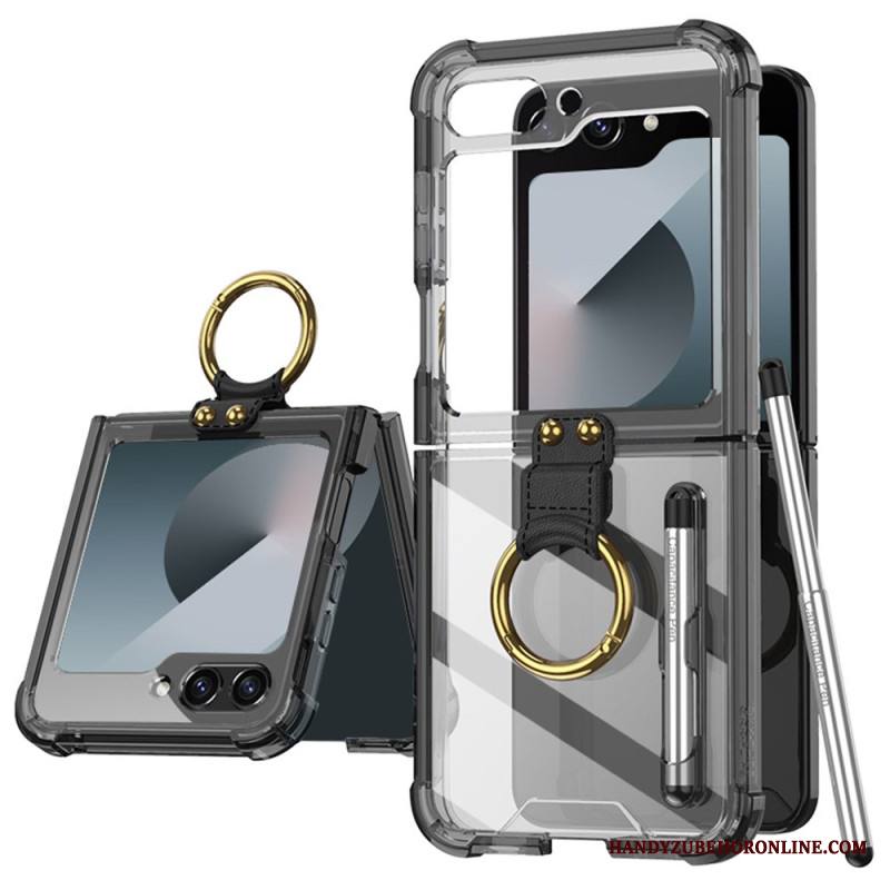 Kuori Samsung Galaxy Z Flip 7 Fe Sormuskotelo Ja Kynä