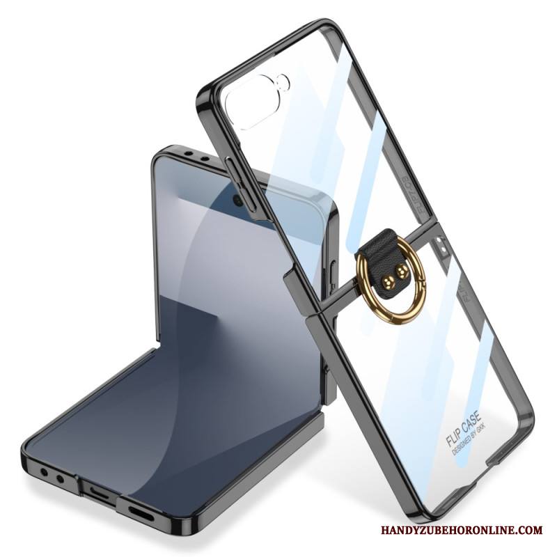 Kuori Samsung Galaxy Z Flip 7 Gkk-näytönsuoja Ja Sormusteline