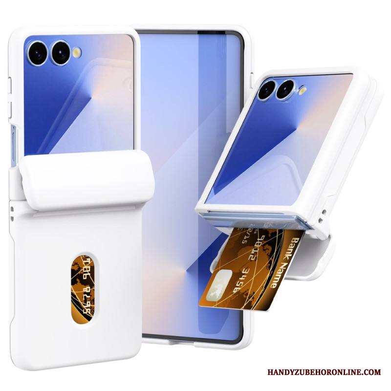 Kuori Samsung Galaxy Z Flip 7 Jousisarana Ja Korttikotelo