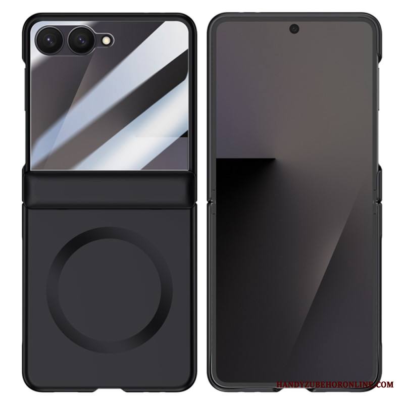 Kuori Samsung Galaxy Z Flip 7 Magneettinen Ja Metalliefektillä