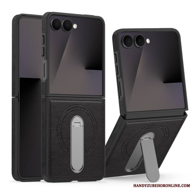 Kuori Samsung Galaxy Z Flip 7 Magneettinen Ja Pyörivä Jalusta