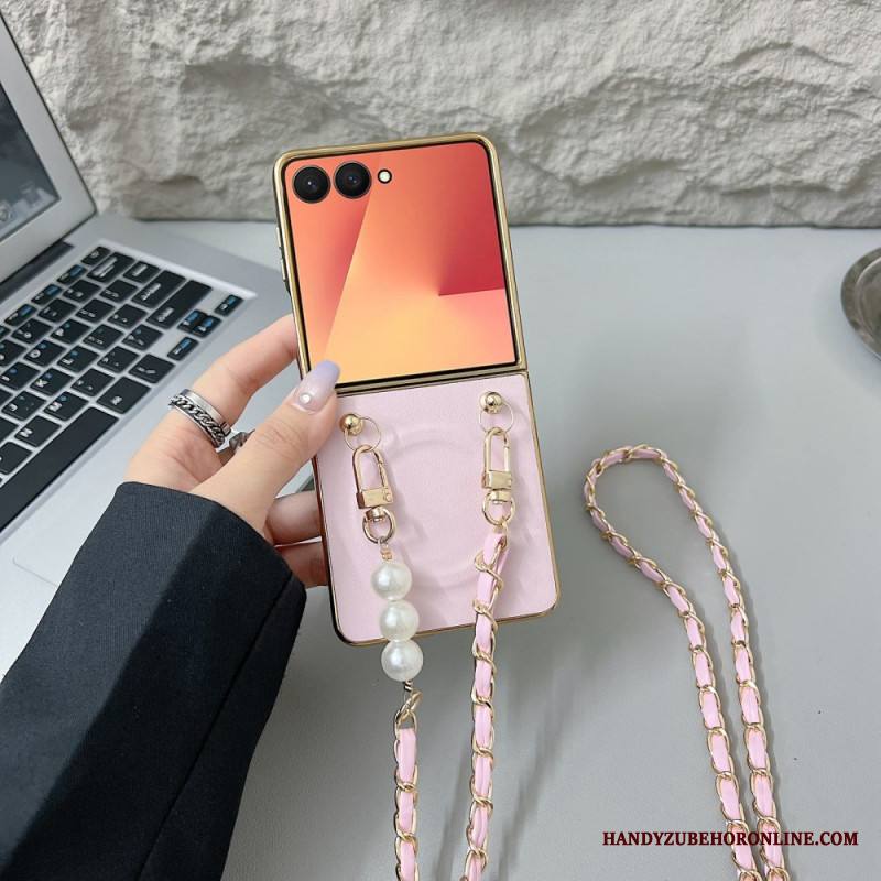 Kuori Samsung Galaxy Z Flip 7 Magneettinen Riipushihna Suojakuori