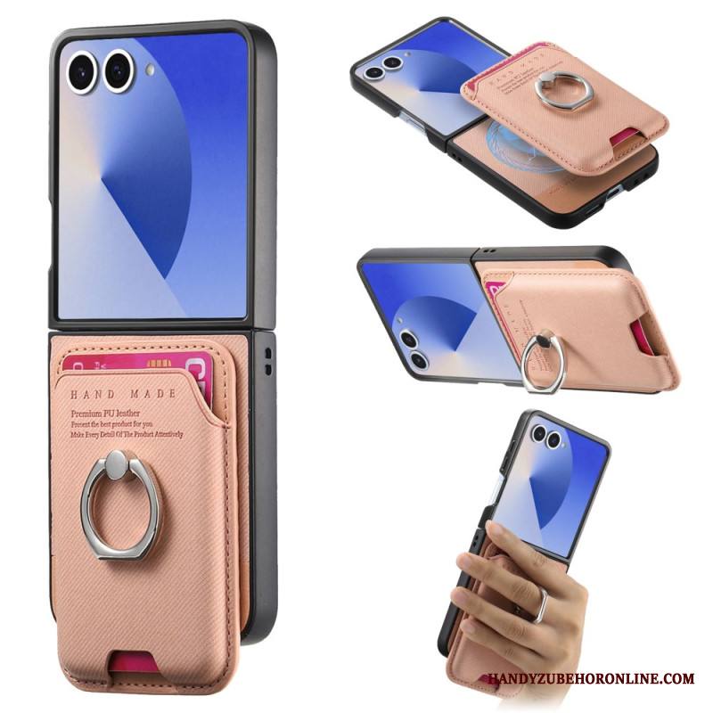 Kuori Samsung Galaxy Z Flip 7 Magsafe-yhteensopiva Irrotettavan Korttikotelon Kanssa