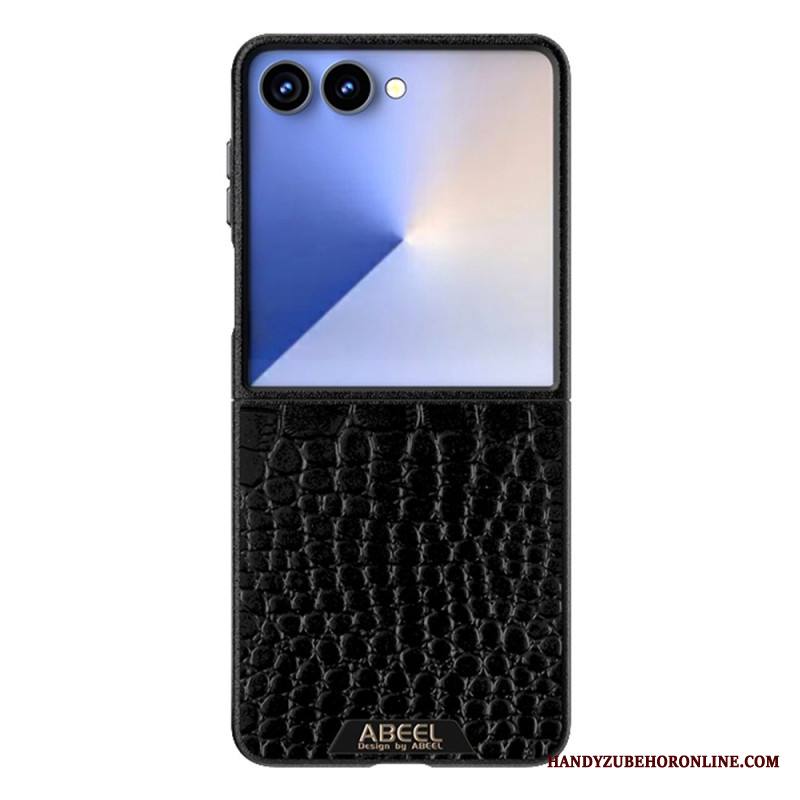 Kuori Samsung Galaxy Z Flip 7 Magsafe-yhteensopiva Krokotiilikuvioinen Abeel