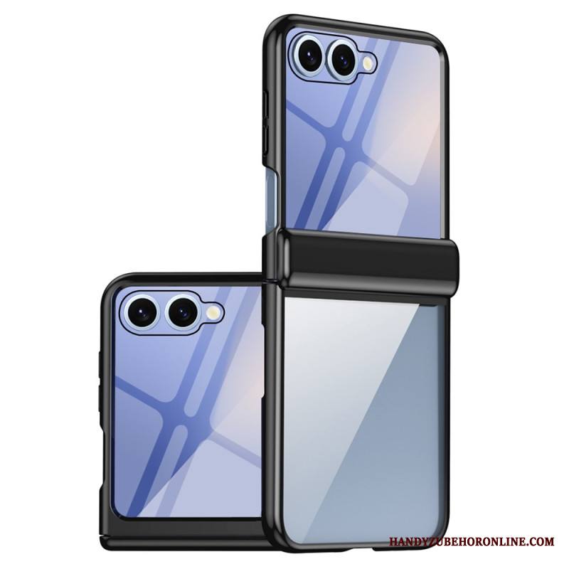 Kuori Samsung Galaxy Z Flip 7 Metalliefektinen Saranasuoja Suojakuori