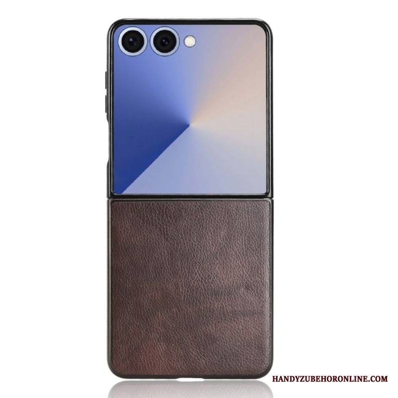 Kuori Samsung Galaxy Z Flip 7 Nahkakuvioinen