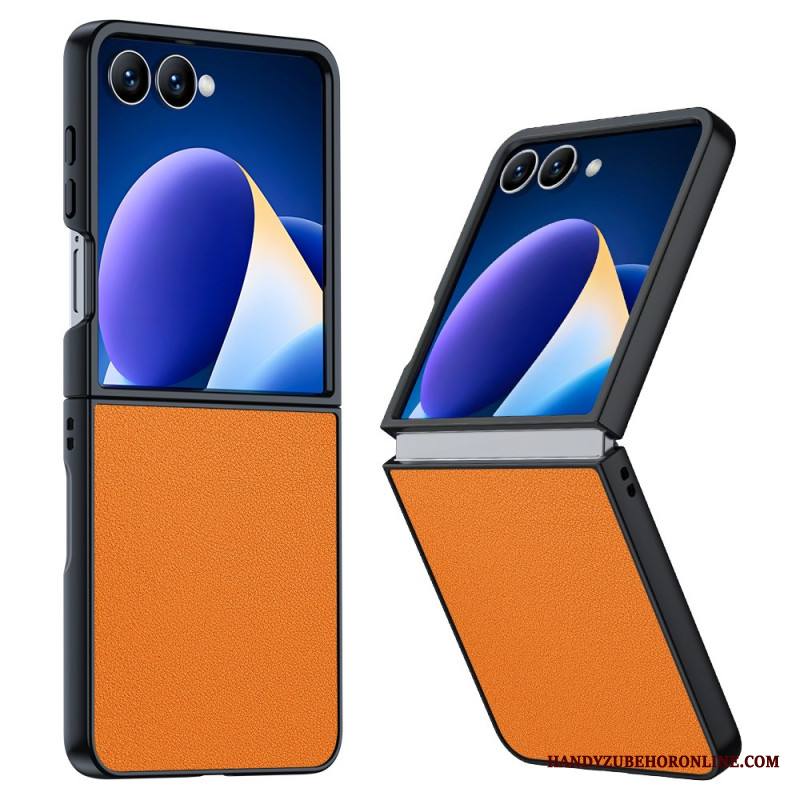 Kuori Samsung Galaxy Z Flip 7 Nahkakuvioinen Suojakuori