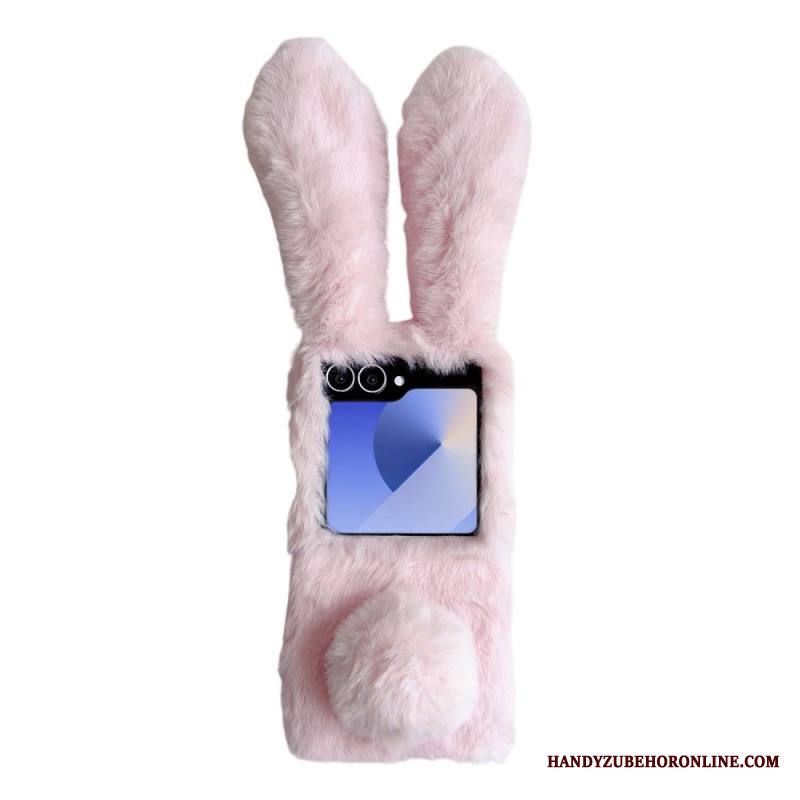 Kuori Samsung Galaxy Z Flip 7 Pehmoiset Pupunkorvat Suojakuori