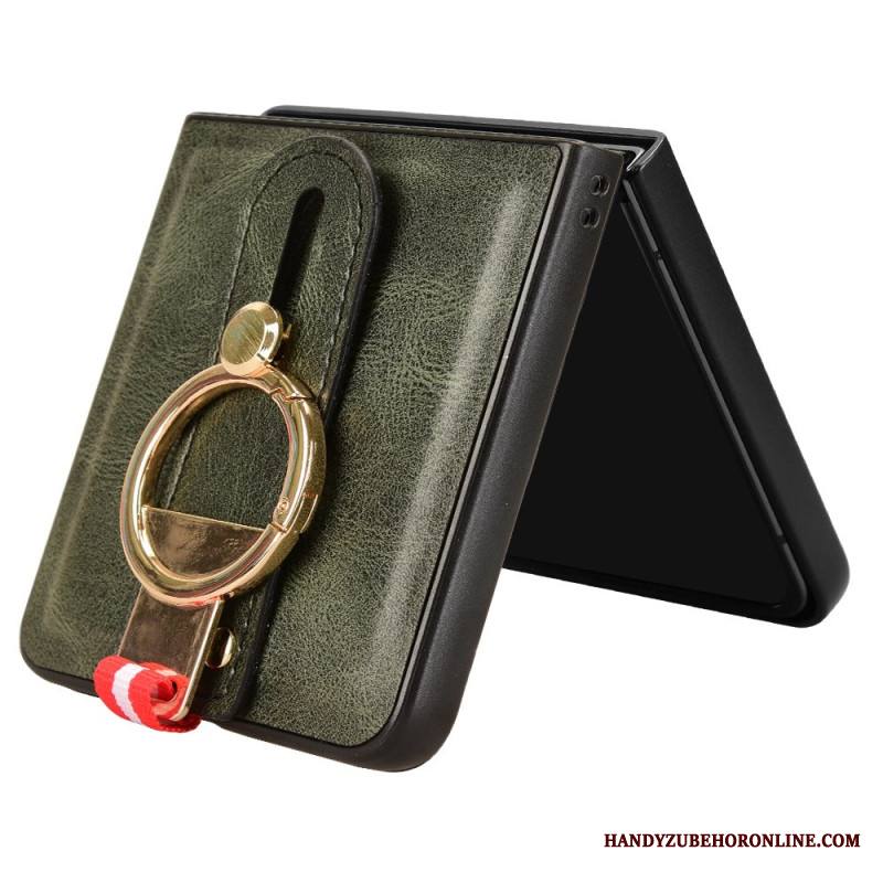 Kuori Samsung Galaxy Z Flip 7 Rannehihna Ja Teline