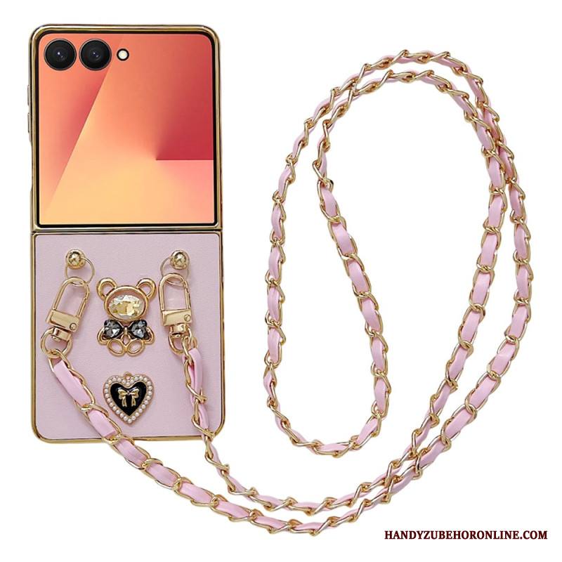 Kuori Samsung Galaxy Z Flip 7 Riipus Ja Hihna Suojakuori