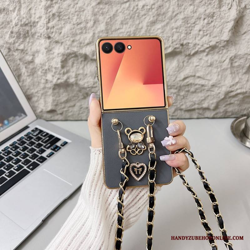 Kuori Samsung Galaxy Z Flip 7 Riipus Ja Hihna Suojakuori