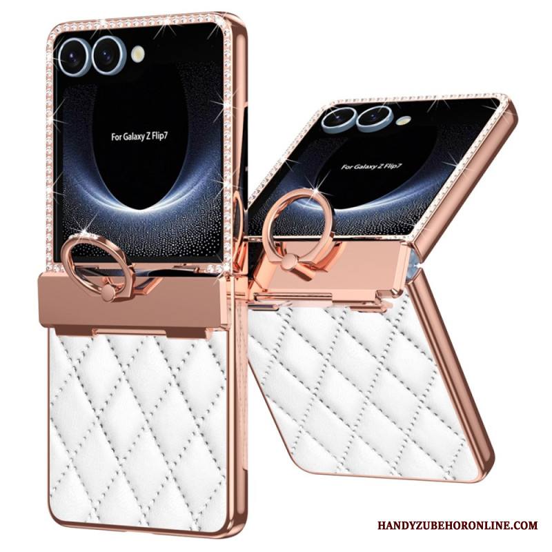 Kuori Samsung Galaxy Z Flip 7 Sormusteline Ja Strassikoriste