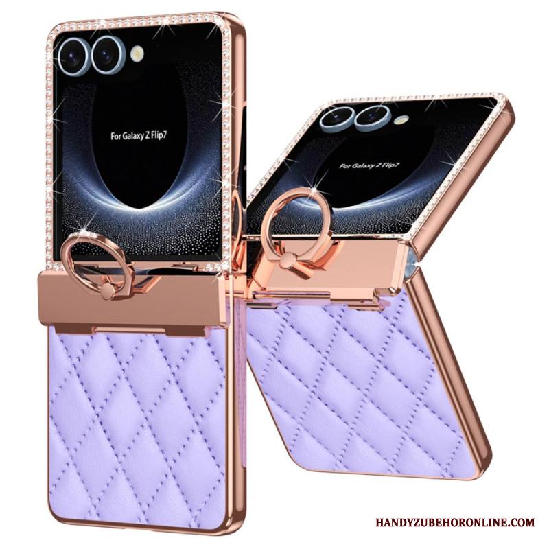 Kuori Samsung Galaxy Z Flip 7 Sormusteline Ja Strassikoriste