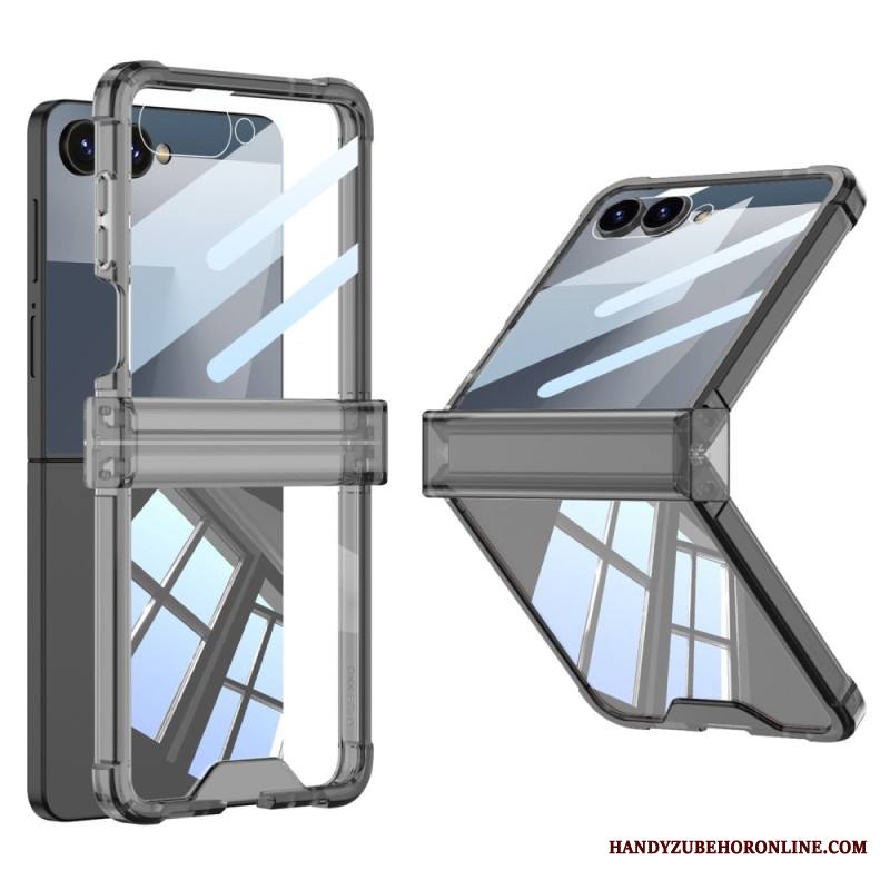 Kuori Samsung Galaxy Z Flip 7 Värillinen Läpikuultava Turvatyynysuojalla