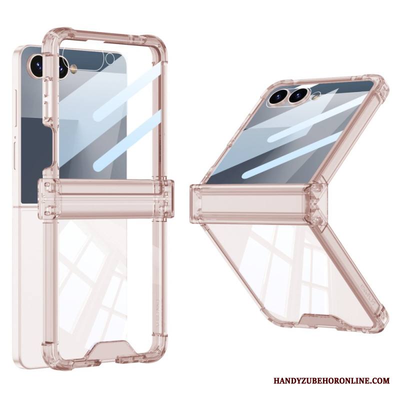 Kuori Samsung Galaxy Z Flip 7 Värillinen Läpikuultava Turvatyynysuojalla