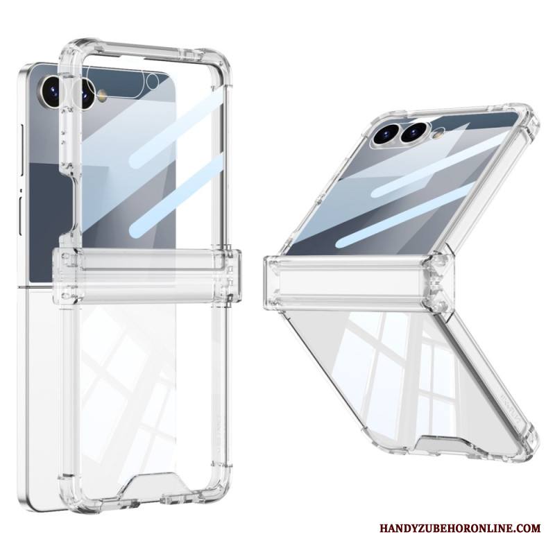 Kuori Samsung Galaxy Z Flip 7 Värillinen Läpikuultava Turvatyynysuojalla