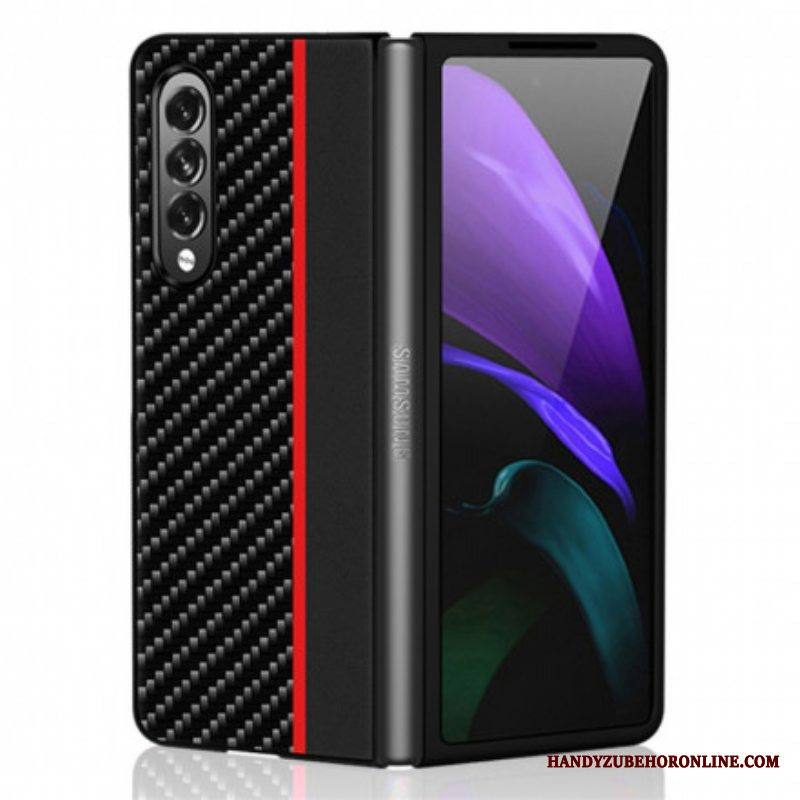 Kuori Samsung Galaxy Z Fold 3 5G Line Carbon Fiber