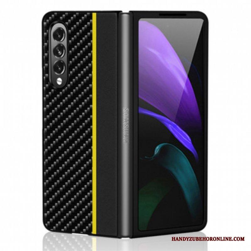Kuori Samsung Galaxy Z Fold 3 5G Line Carbon Fiber