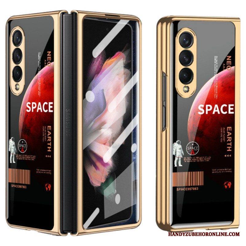 Kuori Samsung Galaxy Z Fold 3 5G Space-näytönsuojalla