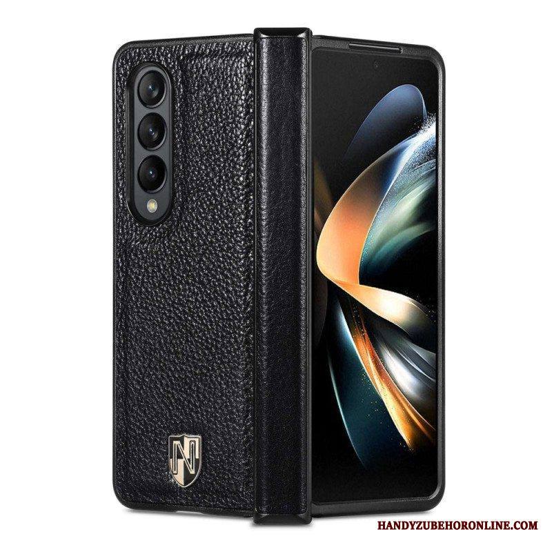 Kuori Samsung Galaxy Z Fold 4 Caseneo Nahkamerkki