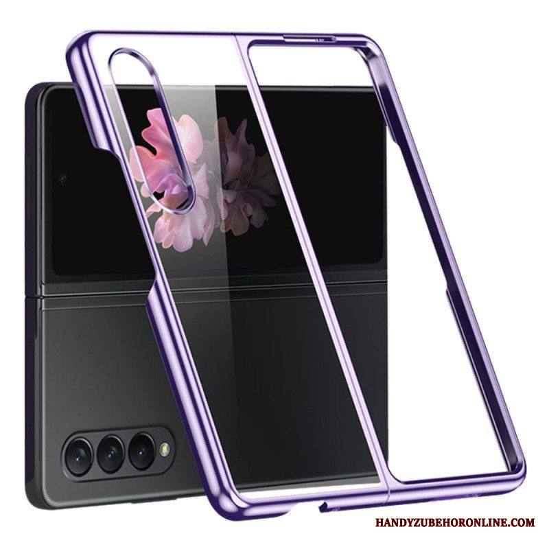 Kuori Samsung Galaxy Z Fold 4 Läpinäkyvä Metallinen