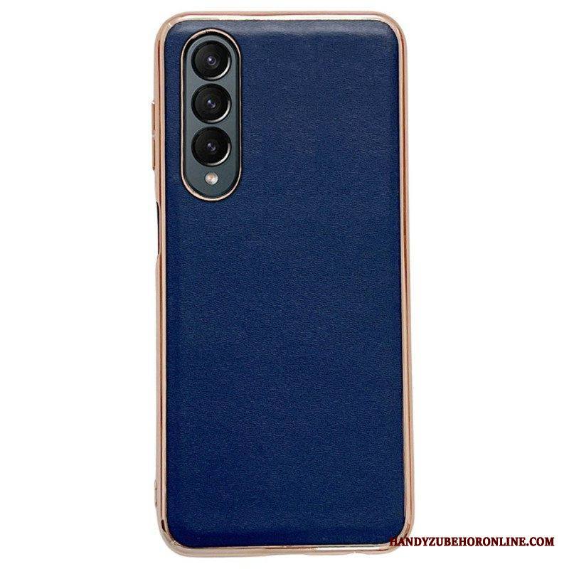 Kuori Samsung Galaxy Z Fold 4 Pelkkää Premium-keinonahkaa