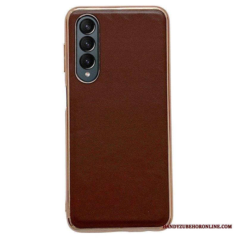 Kuori Samsung Galaxy Z Fold 4 Pelkkää Premium-keinonahkaa