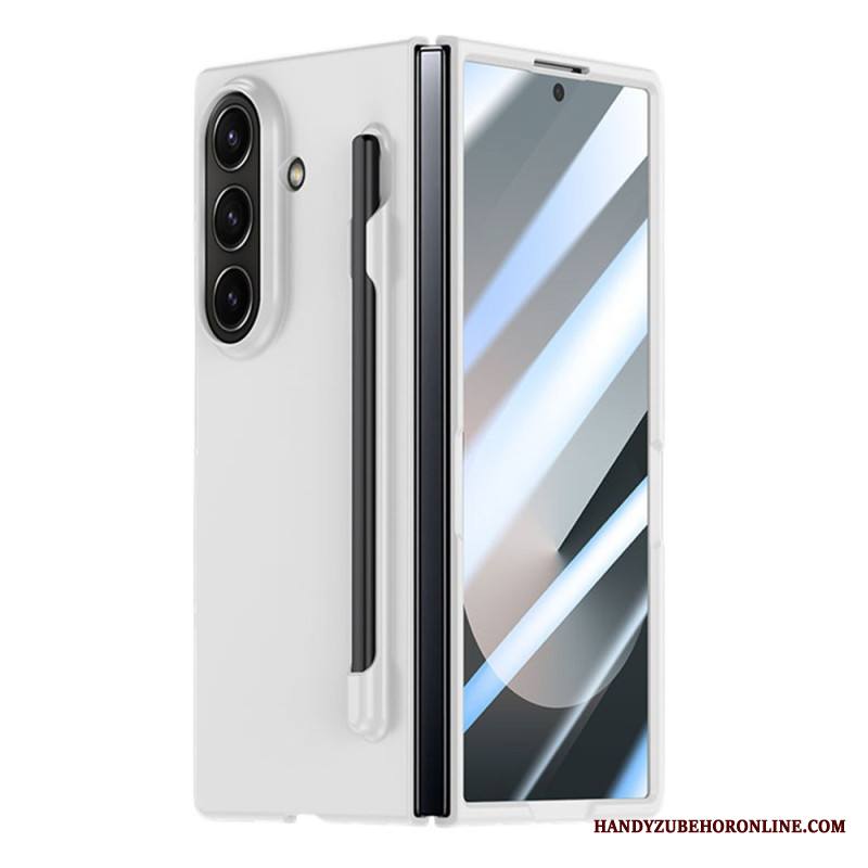 Kuori Samsung Galaxy Z Fold 7 Karkaistusta Lasista Valmistettu Suoja Ja Kynäteline Suojakuori