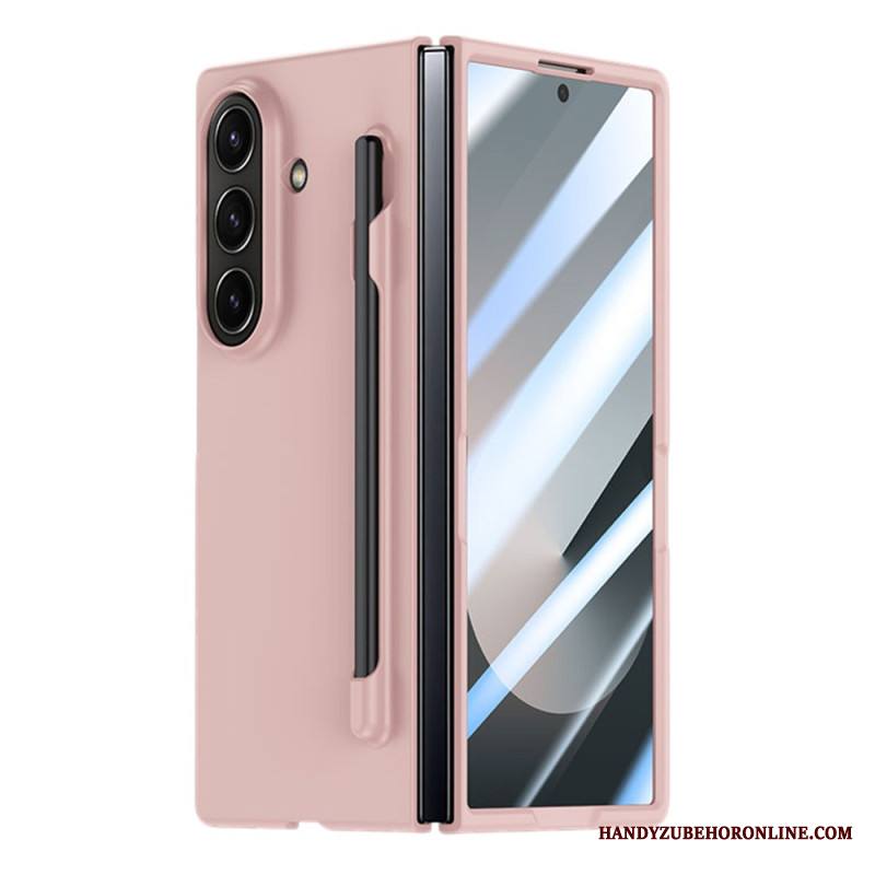 Kuori Samsung Galaxy Z Fold 7 Karkaistusta Lasista Valmistettu Suoja Ja Kynäteline Suojakuori