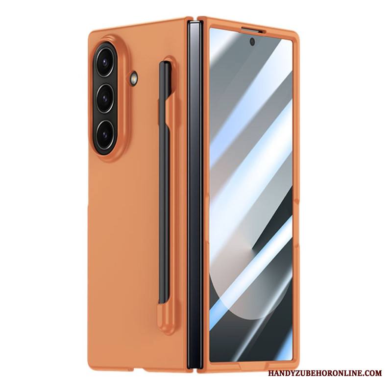 Kuori Samsung Galaxy Z Fold 7 Karkaistusta Lasista Valmistettu Suoja Ja Kynäteline Suojakuori