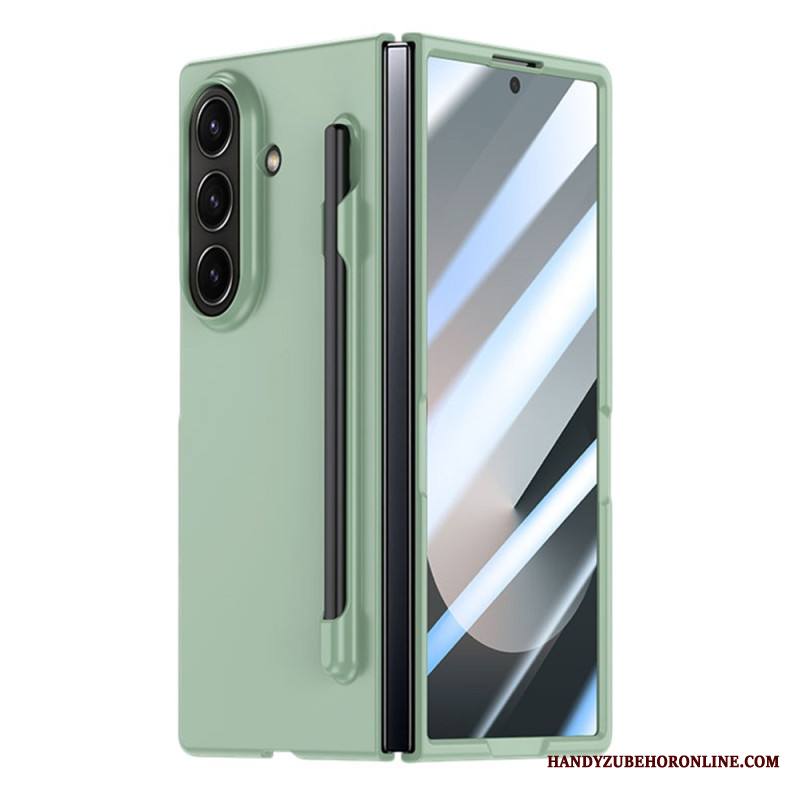 Kuori Samsung Galaxy Z Fold 7 Karkaistusta Lasista Valmistettu Suoja Ja Kynäteline Suojakuori
