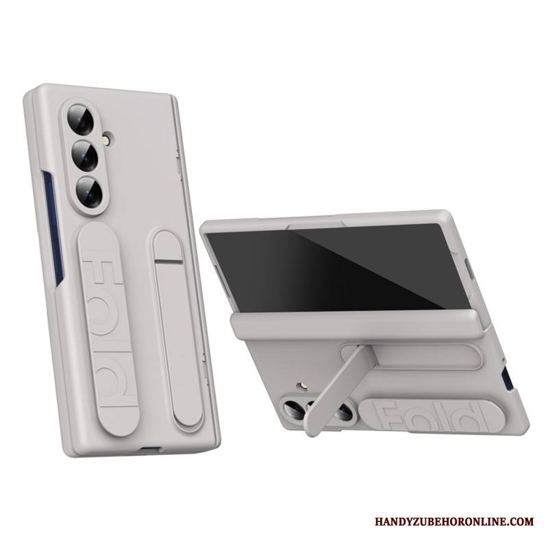 Kuori Samsung Galaxy Z Fold 7 Käyttöohje Hihna Ja Karkaistusta Lasista Valmistettu Näyttö Suoja