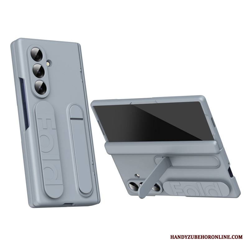 Kuori Samsung Galaxy Z Fold 7 Käyttöohje Hihna Ja Karkaistusta Lasista Valmistettu Näyttö Suoja