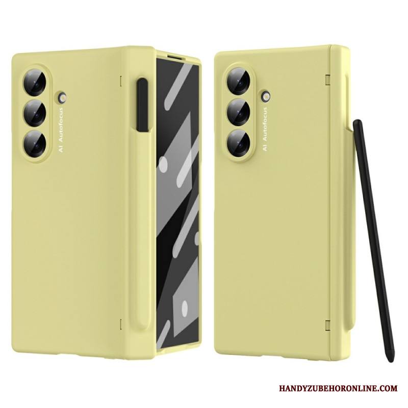 Kuori Samsung Galaxy Z Fold 7 Saranasuojus Ja Kynänpidike Suojakuori