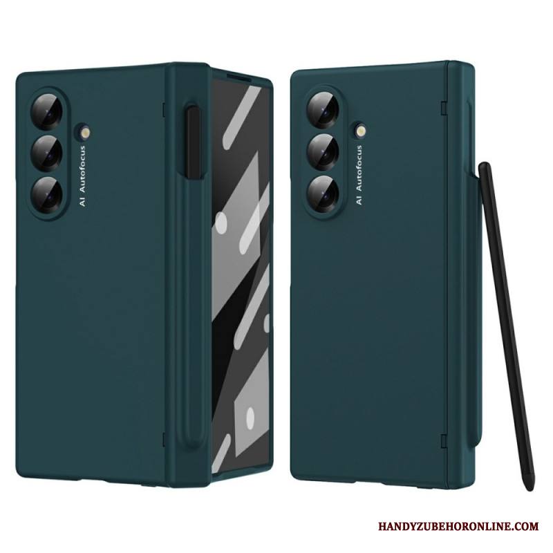 Kuori Samsung Galaxy Z Fold 7 Saranasuojus Ja Kynänpidike Suojakuori